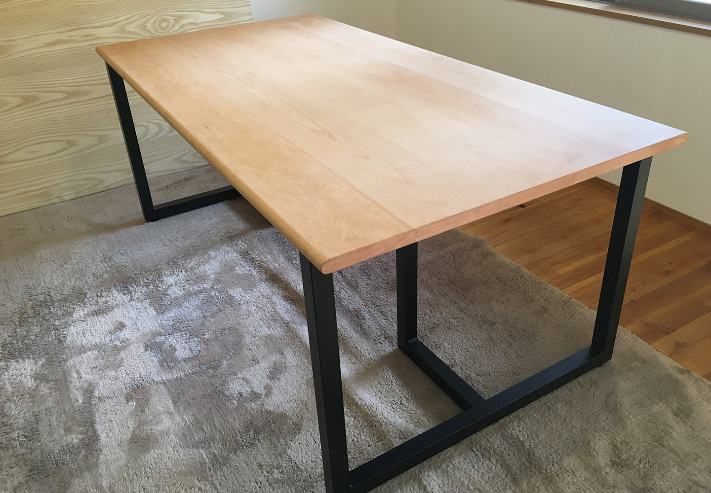 鉄脚のテーブルを作ってみよう(前編) | 木材通販のマルトクショップ