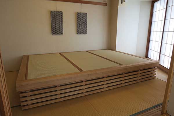 小上がり兼畳ベッド | 木材通販のマルトクショップ
