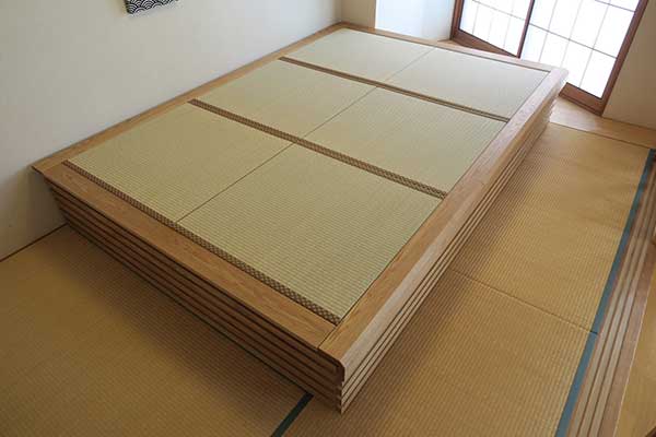 小上がり兼畳ベッド | 木材通販のマルトクショップ