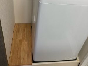 ゴムの洗濯機防水パンカバー