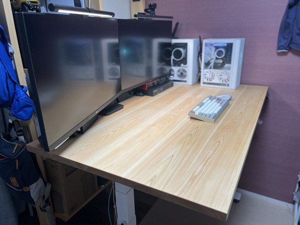 電動昇降デスクの天板 - 木材通販のマルトクショップ