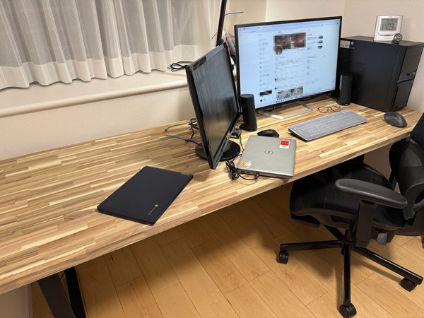 PC作業デスク